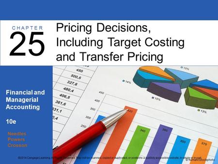 25 Pricing Decisions, Including Target Costing and Transfer Pricing