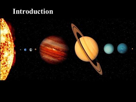 Inner Terrestrial Planets Introduction. Planets are characterized by composition, density, and distance from the sun. The inner planets are smaller and.