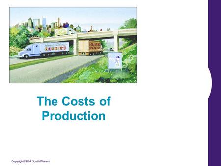 Copyright©2004 South-Western The Costs of Production.