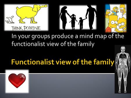 Functionalist view of the family