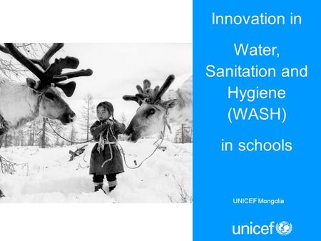 Water, Sanitation and Hygiene (WASH)