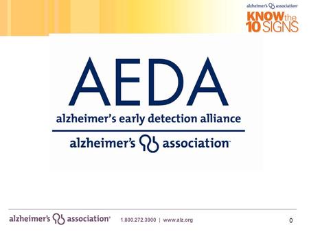 1.800.272.3900 | www.alz.org 0. 1 > Alzheimer’s disease is fast becoming one the greatest medial challenges facing American’s today  6 th leading cause.