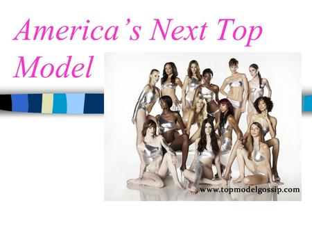 Americas Next Top Model(2003)