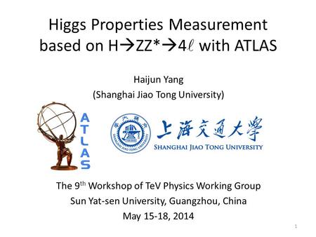Higgs Properties Measurement based on HZZ*4l with ATLAS