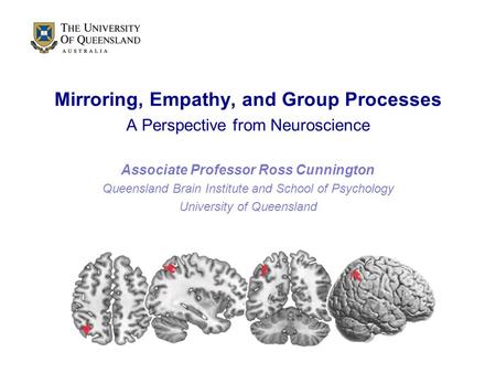 Mirroring, Empathy, and Group Processes