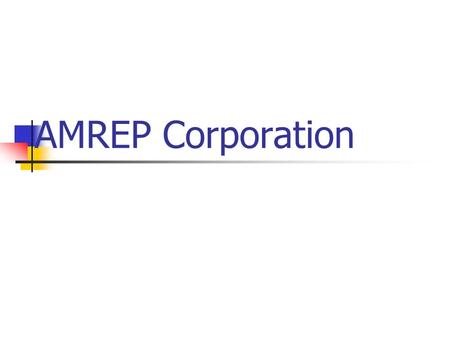 AMREP Corporation.