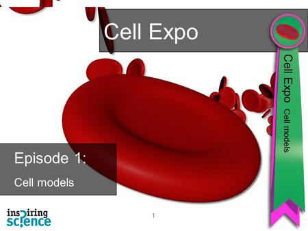 1 Cell Expo Cell Expo Cell models Episode 1: Cell models.