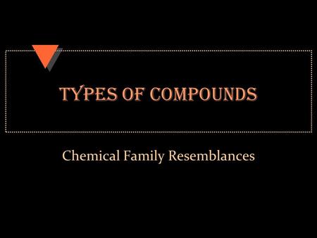 Chemical Family Resemblances