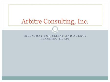 Arbitre Consulting, Inc.