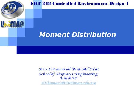 ERT 348 Controlled Environment Design 1