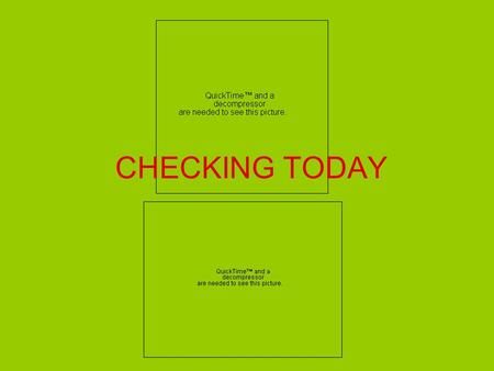 CHECKING TODAY. ADVANTAGES OF REGULAR CHECKING ACCOUNTS Safe means of transporting money Legal proof of payment Form or recordkeeping ADVANTAGES OF eCHECKING.