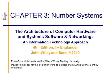 CHAPTER 3: Number Systems