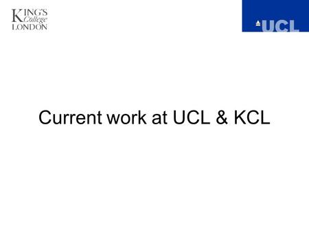Current work at UCL & KCL. Project aim: find the network of regions associated with pleasant and unpleasant stimuli and use this information to classify.