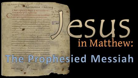 Levi Matthew – One of the apostles – Had been a tax-collector – Highly educated OT quotes use Greek, Hebrew, & Aramaic Author Background.