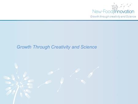 Growth Through Creativity and Science Growth through creativity and Science.
