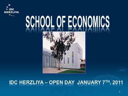 1. VISION School of Economics School of Economics To bring up a new generation of economists trained in a broad array of social sciences, enabling them.