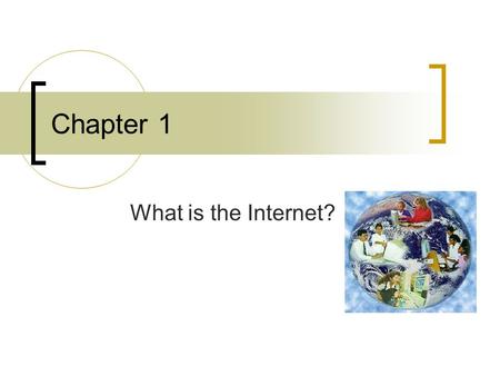 Chapter 1 What is the Internet?. The Wired World of the Internet Who runs the Internet? Collection of thousands of networks RFCs, users’ agreement about.