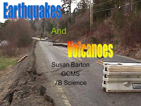 Susan Barton GCMS 7B Science