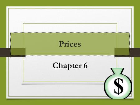 Prices Chapter 6.