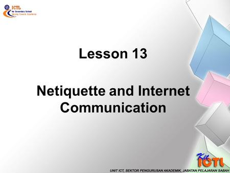 Netiquette and Internet Communication