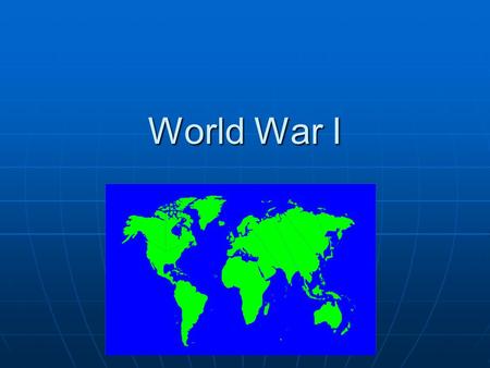 World War I 1860-1920. Causes of WW I - nationalism In Europe, countries competed for military power and ownership of European lands. In Europe, countries.