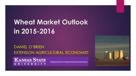Wheat Market Outlook in