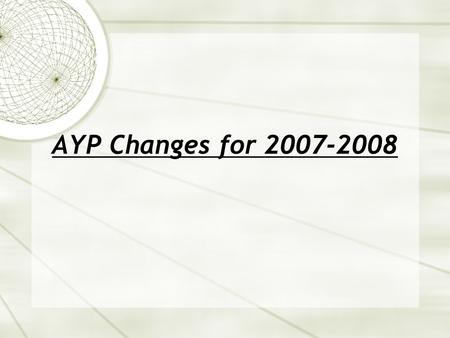 AYP Changes for 2007-2008. 2 Percent Meeting Standard Elementary uniform bar (3-5) 52.2 64.2 76.1 88.1 29.7 47.3 64.9 82.4 100 0 10 20 30 40 50 60 70.