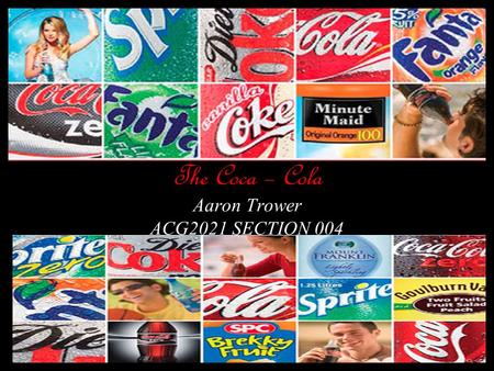 The Coca – Cola Aaron Trower ACG2021 SECTION 004.