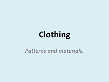 Clothing Patterns and materials.. Patterns Polka Dots A black and white polka dot dress.
