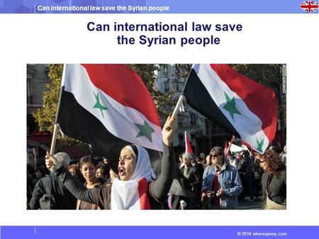 Can international law save the Syrian people