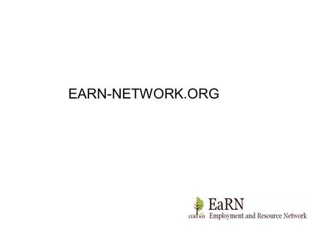 EARN-NETWORK.ORG. Login Search Articles Join EaRN Donate.
