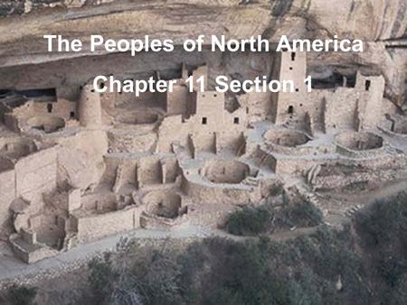The Peoples of North America