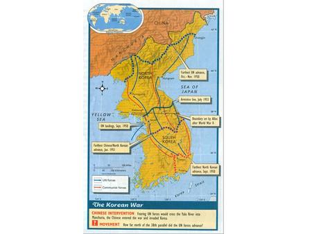 INVASION - June-September 1950 In the pre-dawn hours of June 25, 1950, North Korea sent an invasion force across the 38th parallel into South Korea. The.