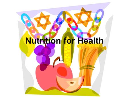 Nutrition for Health LHS.