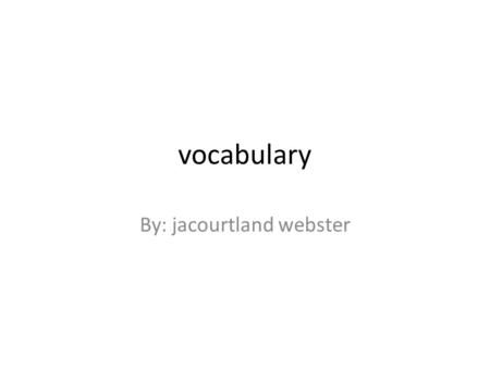 Vocabulary By: jacourtland webster. Aggregator an aggregator is any device that serves multiple other devices or users either with its own capabilities.