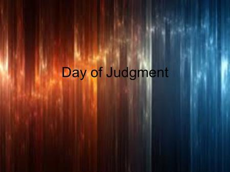 Day of Judgment.