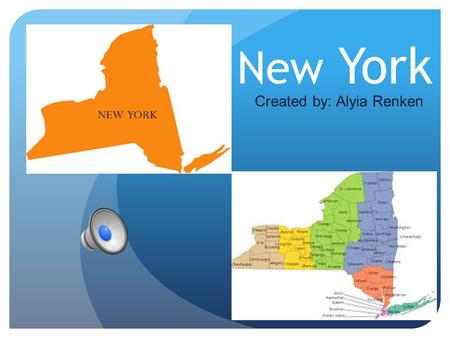 New York Created by: Alyia Renken Geographer Capital: Albany Region: Northeast Major Cities: New York City, Buffalo and Rochester Area Of State: 54,556.