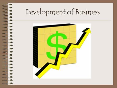 Development of Business. Monopoly Has anyone ever played monopoly? What is the goal/objective of it? To own everything Same as a corporation.