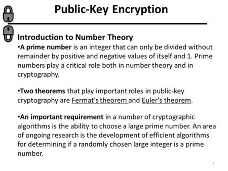 Public-Key Encryption