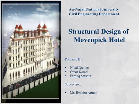 Structural Design of Movenpick Hotel