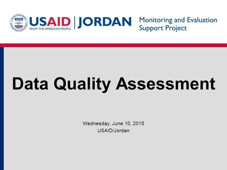Data Quality Assessment