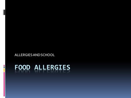 ALLERGIES AND SCHOOL. EATING OUT CAN BE HAZZARDOUS TO YOUR HEALTH  WHAT ?  CAN YOU GO OUT TO DINNER SAFELY?