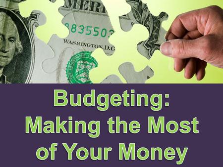 Only 40 percent of Americans use a budget to plan their spending… The rest routinely spend more than they can afford.