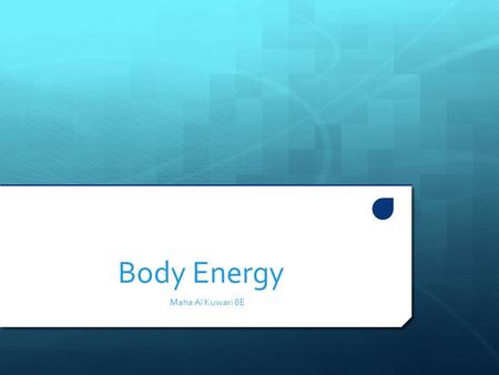 Body Energy Maha Al Kuwari 8E. What is the process of exchange of gases in Humans?  Breathing is the process in which the gases are exchanged between.