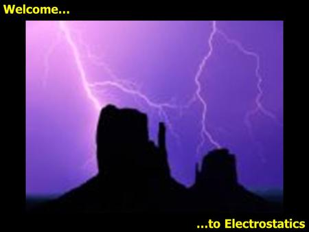 Welcome… …to Electrostatics. Outline 1.Coulomb’s Law 2.The Electric Field - Examples 3.Gauss Law - Examples 4.Conductors in Electric Field.