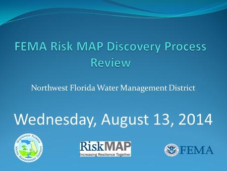 Northwest Florida Water Management District Wednesday, August 13, 2014.