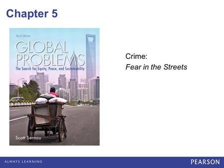 Chapter 5 Crime: Fear in the Streets. © 2013 Pearson Education, Inc. All rights reserved. Seeking Security Some attempts at security bring smiles, many.