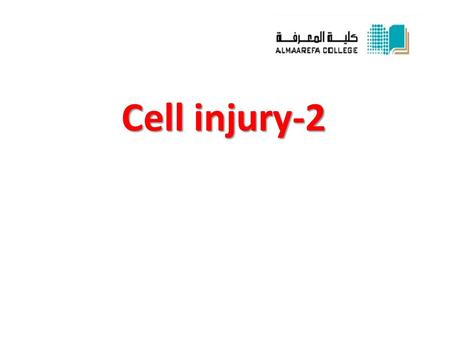 Cell injury-2. Fatty Change * Definition: abnormal accumulation of triglycerides within parenchymal cells. * Site:  liver, most common site which has.