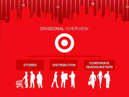 STORES DISTRIBUTION CORPORATE HEADQUARTERS DIVISIONAL OVERVIEW.