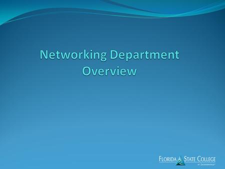 Overview of Networking AS Program Networking Services Technology (Network Support) (2156) (A.S.) Common Core of 5 courses- A+(hardware/software), Security+,